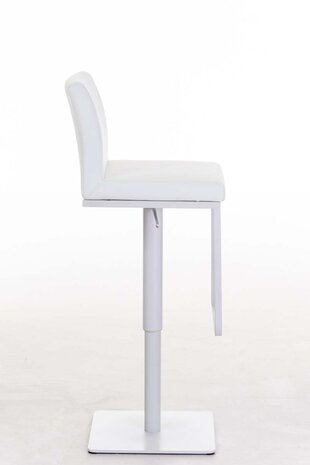 Barstoel Pinimi W Kunstleer, Wit