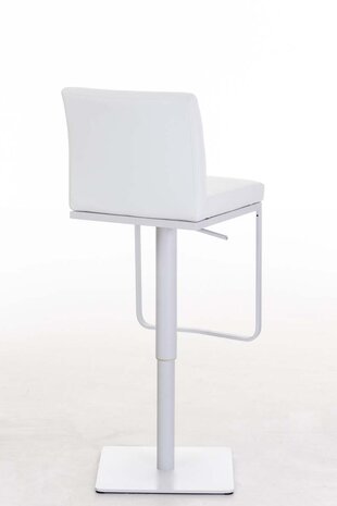 Barstoel Pinimi W Kunstleer, Wit