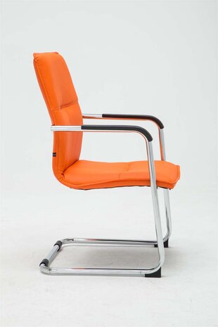 Set van 2 bezoekersstoelen Siittli, Oranje