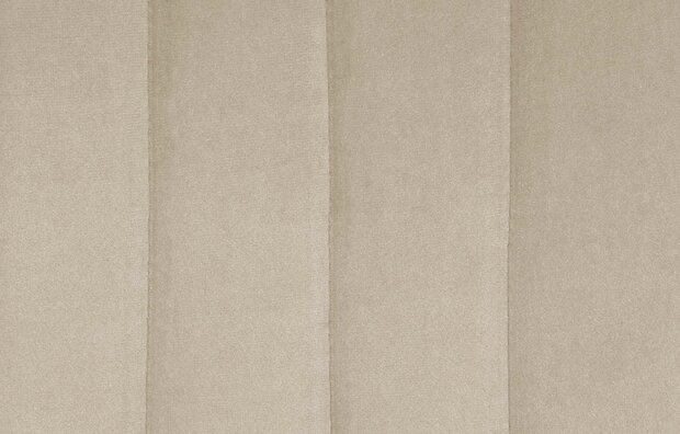 2-delige set barkruk Tino fluweel wit, Creme