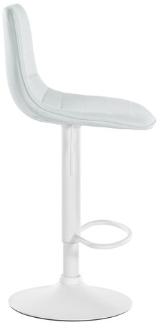 2-delige set barkrukken Lix kunstleer W, Wit