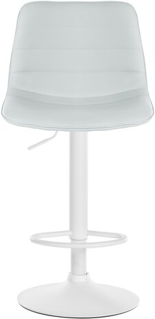 2-delige set barkrukken Lix kunstleer W, Wit