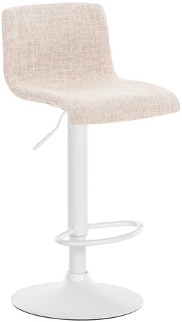 Barstoel Heovor Stof W, Creme