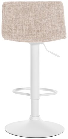 Barstoel Heovor Stof W, Creme