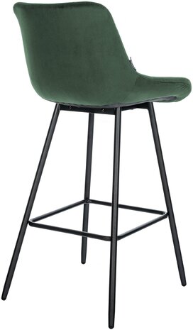 Barkruk Wosten Fluweel, Groen