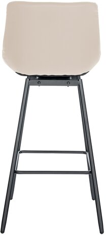 Barkruk Weston Draaibaar Kunstleer, Creme
