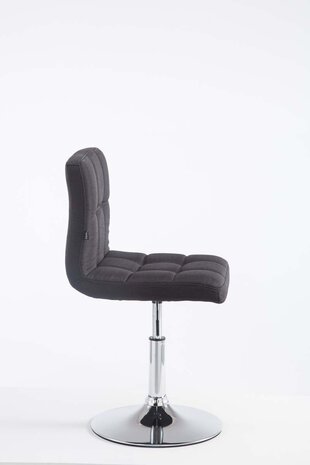 Palma Lounger Stof V2, Zwart