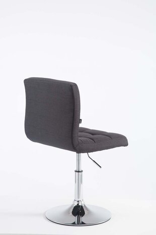 Palma Lounger Stof V2, Zwart