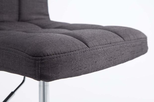 2-delige set Lounger Pilmi V2 Stof, Zwart