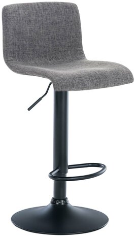 Barstoel Heovor Stof B, Grijs
