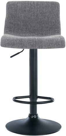 Barstoel Heovor Stof B, Grijs