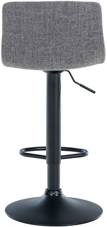 Barstoel Heovor Stof B, Grijs