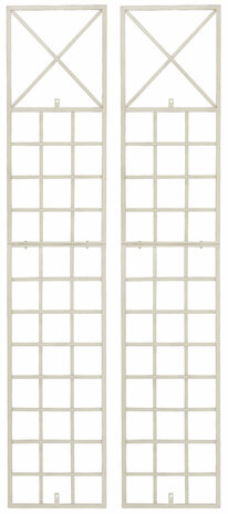2-delige set klimrek Trogi, Creme