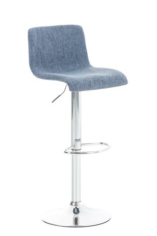Barstoel Heovor Stof C, Blauw