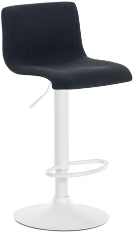 Barstoel Heovor Stof W, Zwart