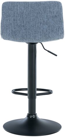 Barstoel Heovor Stof B, Blauw