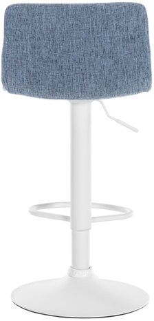 Barstoel Heovor Stof W, Blauw