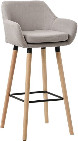 Barkruk Grint Stof, Taupe