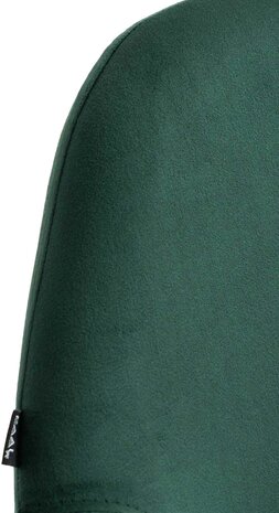 Barkruk Braga Goud Fluweel, Groen