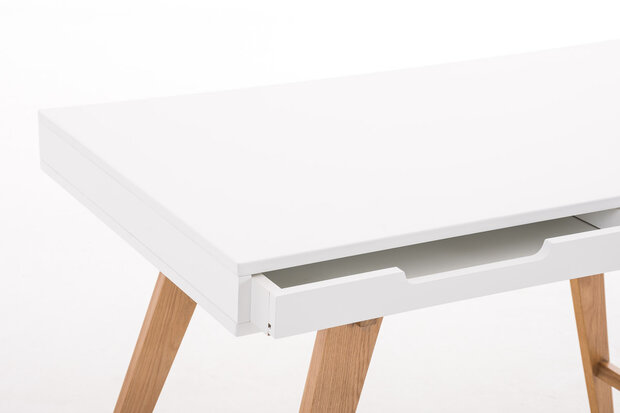 Bureau Pirti 110 cm V2, Wit
