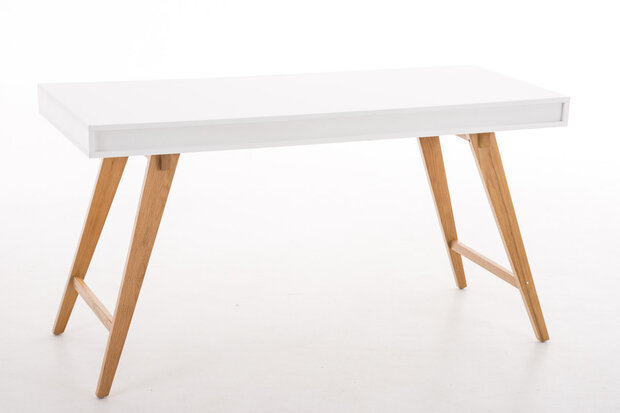 Bureau Pirti 140 cm V2, Wit