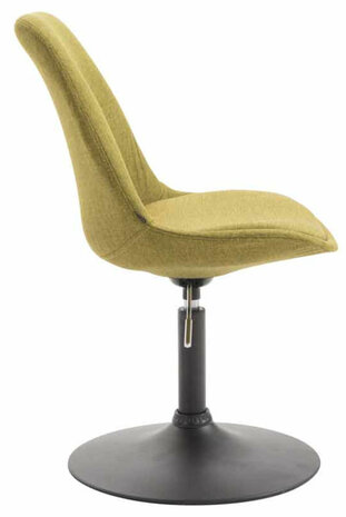 4-delige set stoelen Miverack B Stof, Groen
