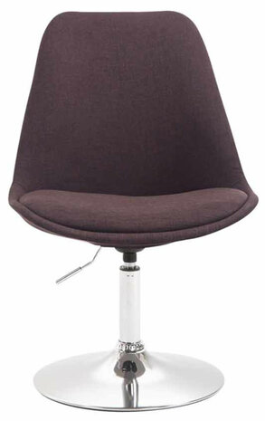4-delige set stoelen Miverack C Stof, Bruin
