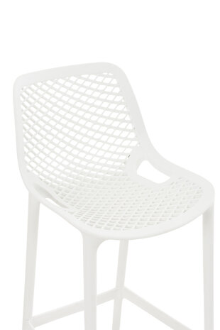 2-delige set barkruk Iar, Wit