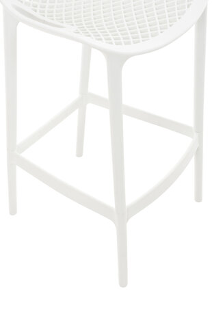 2-delige set barkruk Iar, Wit