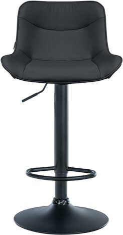 Barkruk Venoro kunstleer zwart, Zwart