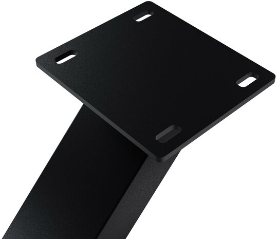 Tafelpoten Fenniy 160x80x72, Zwart