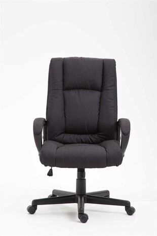 Bureaustoel XL Spirti Stof, Zwart