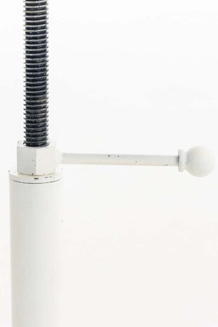2-delige set barkruk Betch, Wit