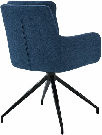 Eetkamerstoel Semors Stof, Blauw