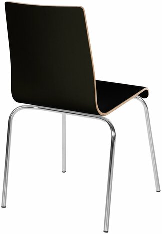 Bezoekersstoel Gihinni, Zwart