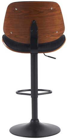 Barkruk Clowsan Stof zwart, Zwart