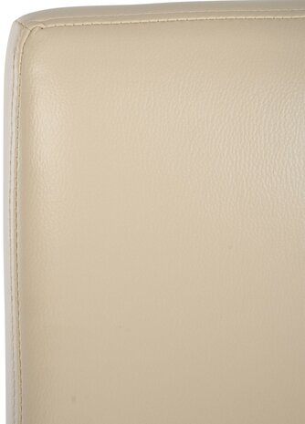 Barstoel Froepert Kunstleer B, Creme