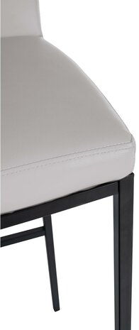 Barstoel Froepert Kunstleer B, Wit