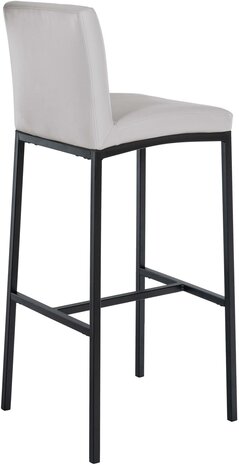 Barstoel Froepert Kunstleer B, Wit