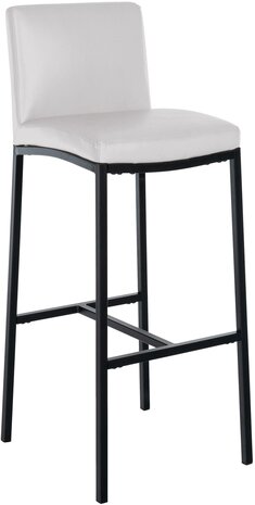Barstoel Froepert Kunstleer B, Wit