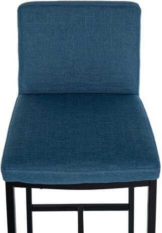 Barstoel Froepert Stof B, Blauw