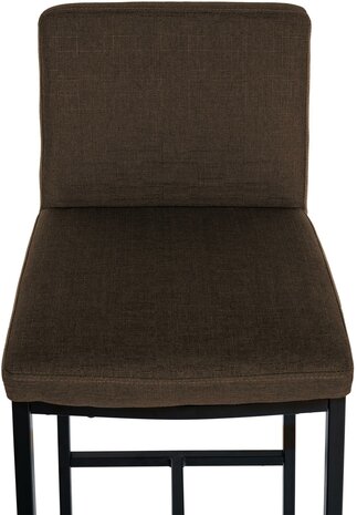 Barstoel Froepert Stof B, Bruin