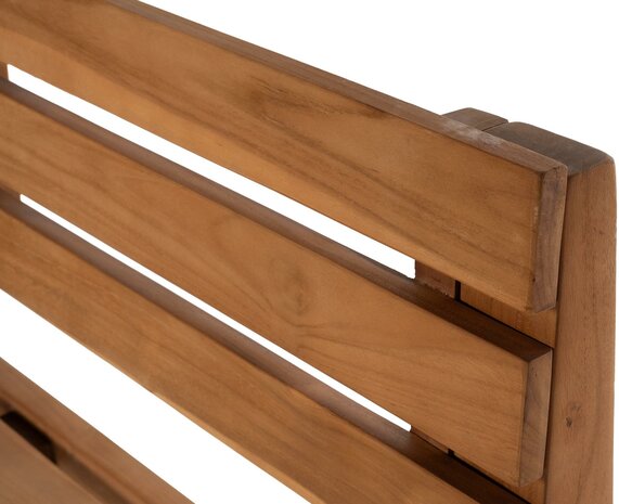 Teakbank Iegesti 120 cm, 