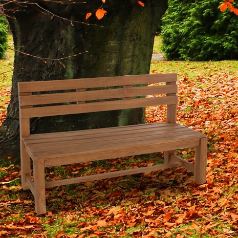 Teakbank Iegesti 120 cm, 