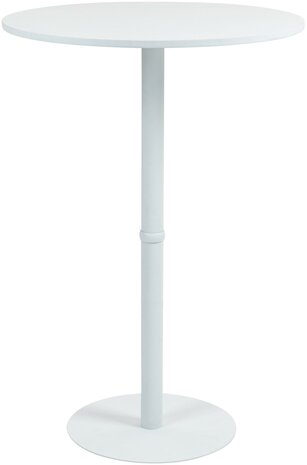 Statafel Horeferd rond 75 cm, Wit