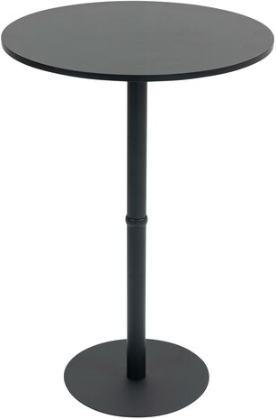 Statafel Horeferd rond 75 cm, Zwart