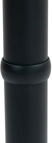 Statafel Horeferd rond 75 cm, Zwart
