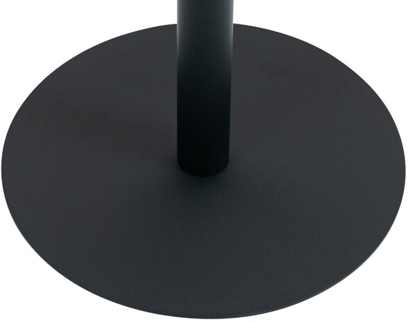 Statafel Horeferd rond 60 cm, Zwart
