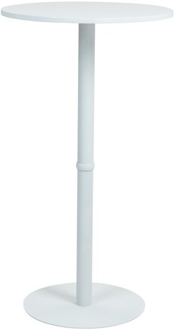 Statafel Horeferd rond 60 cm, Wit