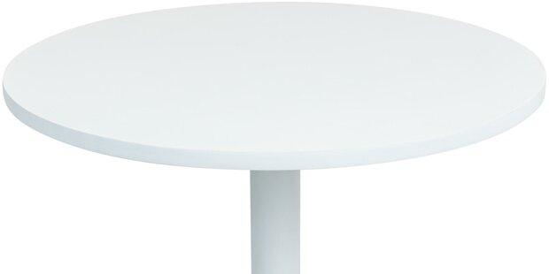 Statafel Horeferd rond 60 cm, Wit